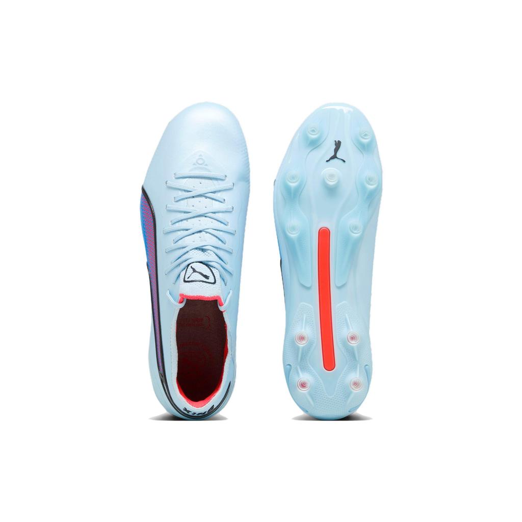 Puma King Ultimate FG AG Breakthrough Pack Women Sneakers Blue Silver-Sky Black 107565-01