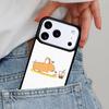 Corgi and Bubble Tea Phone Case for iPhone 16e 15 14 13 12 17 Pro Max Plus Air 17pro Cover Coque