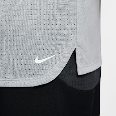 Nike ACG T Shirts Men's Gray Fog Crew Neck