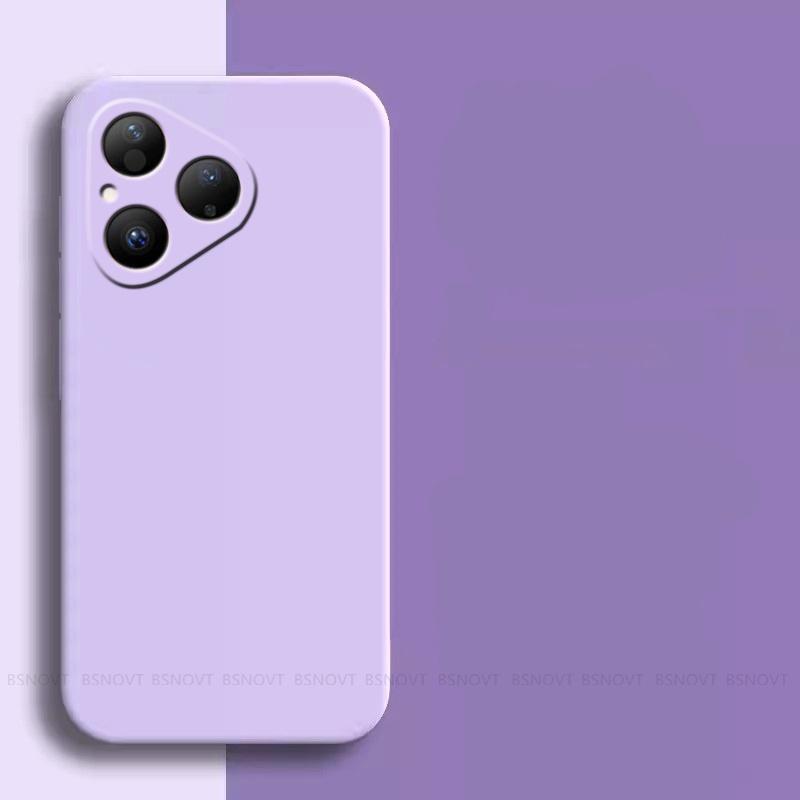 

Для Huawei Pura 80 Чехол ОбложкаHuawei Pura 80 Capas Противоударный Бампер для Телефона Мягкий Оригинальный Жидкий Силикон Fundas Huawei Pura 80