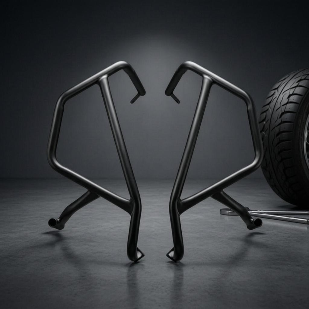 Motorcycle Crash Guards Cylindrical Guard Sturdy