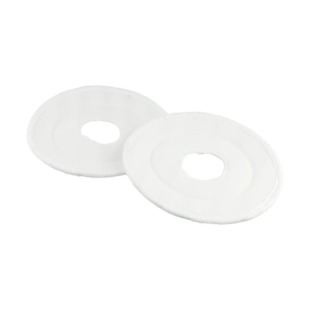 2 Pack Microfibre Washable For& Clean Mop Refill Accessories Robot Vacuum Cleaner School Bag Cleaning Robot Rotating Mop