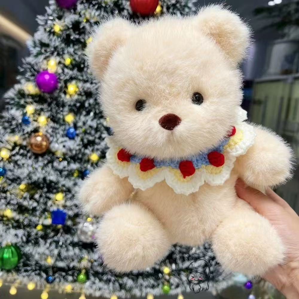 Diy Plush Bear Toy With Pp Cotton Filling For Girls And Kids Gift