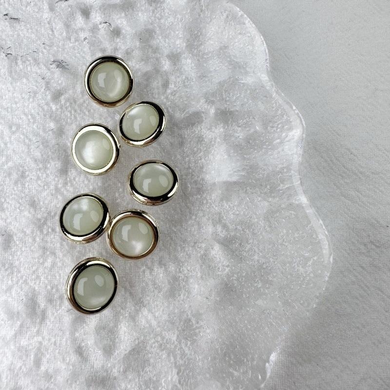 Lot de 10 boutons ronds colorés à tige en plastique de 21/25 mm, pour manteaux, vêtements, accessoires de couture