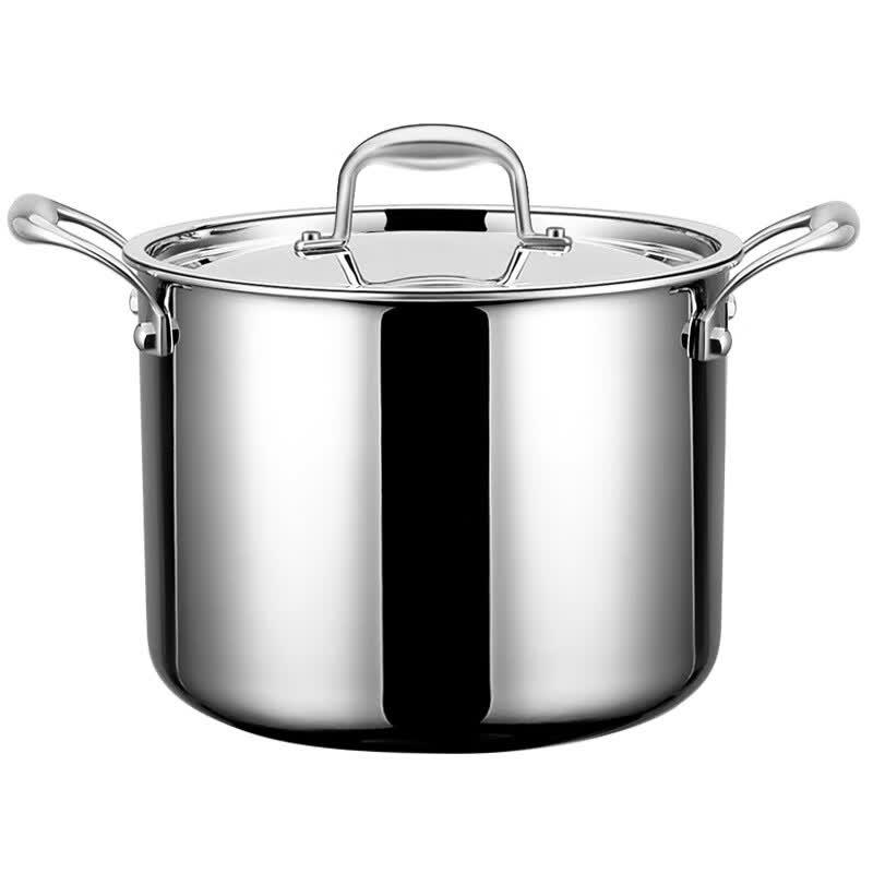 Utool 316 Stainless Steel Deep Stockpot with Steel Lid