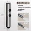 Faucet Toilet Faucet Rain Stainless Steel Button Bidet Set Handheld Sprayer Shower Self-Cleaning(Black Package B) Faucet