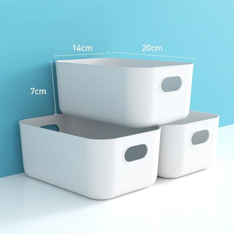 Desktop storage box Cosmetics sundries Snack storage basket Organizing box Small general merchandise storage box