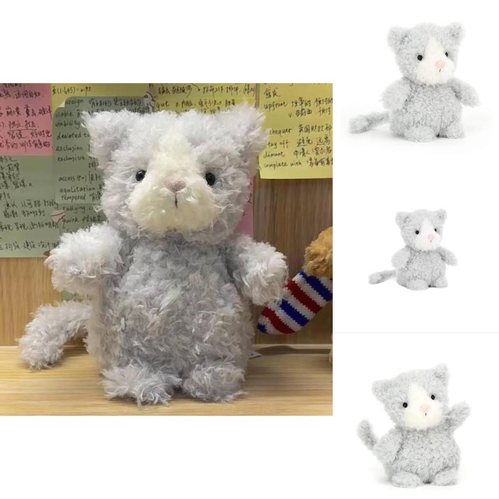 Jellycat Cat Plush Toy Gift For Kids And Teens Soft Short Plush Animal Gift