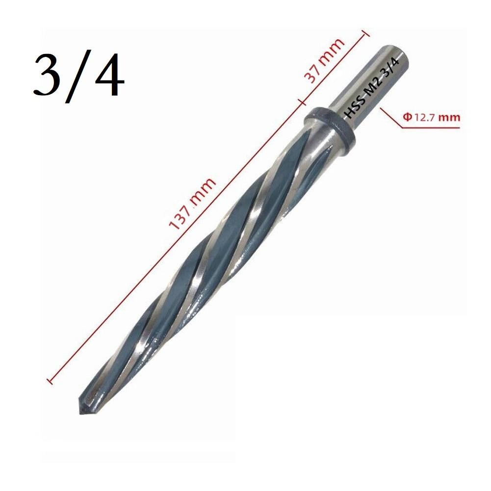 1/2 Inch Shank Bridge Reamer 3/8 1/2 5/8 3/4 13/16 Inch