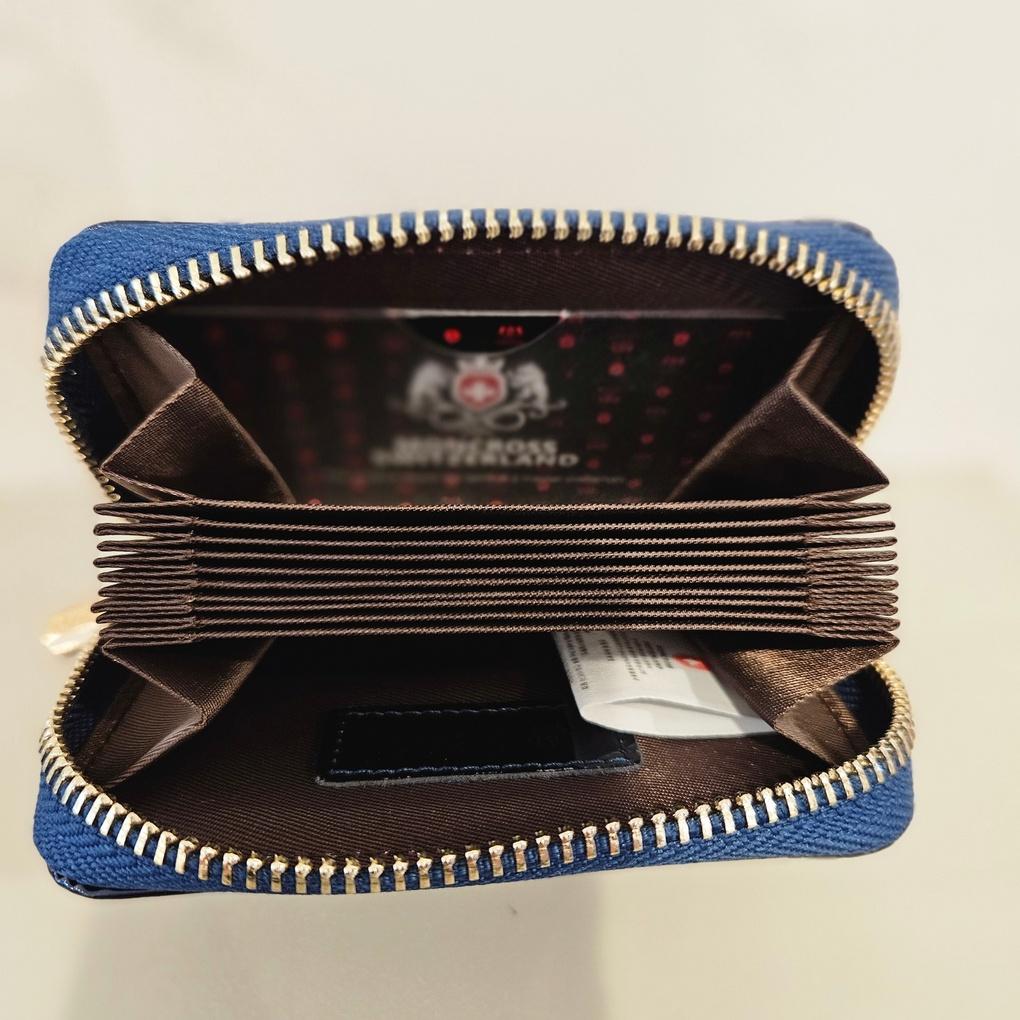 Moncross D.BLAW18097 Enameled Accordion Zipper Card Wallet, NC Gyeongsan Branch