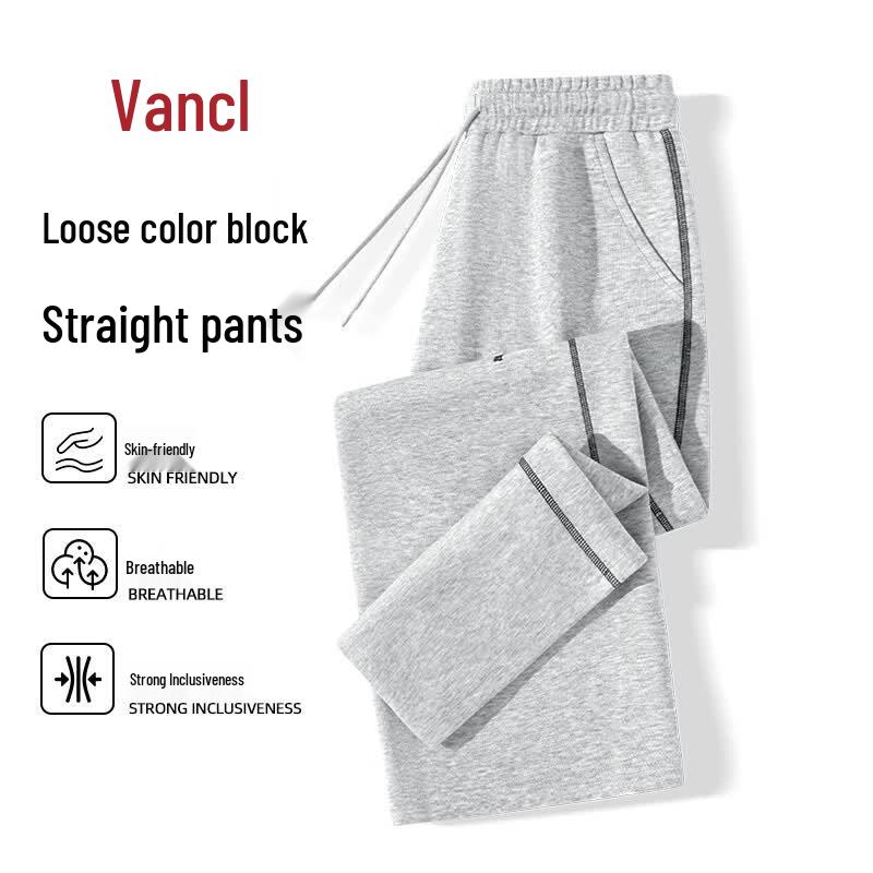 VANCL Men's Loose Fit Wide Leg Casual Pants