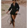 Summer New Product Women's Clothes French Linen Blended Tour Hunting Jacket Stand Collar Long Sleeve Shirt Top 4387052