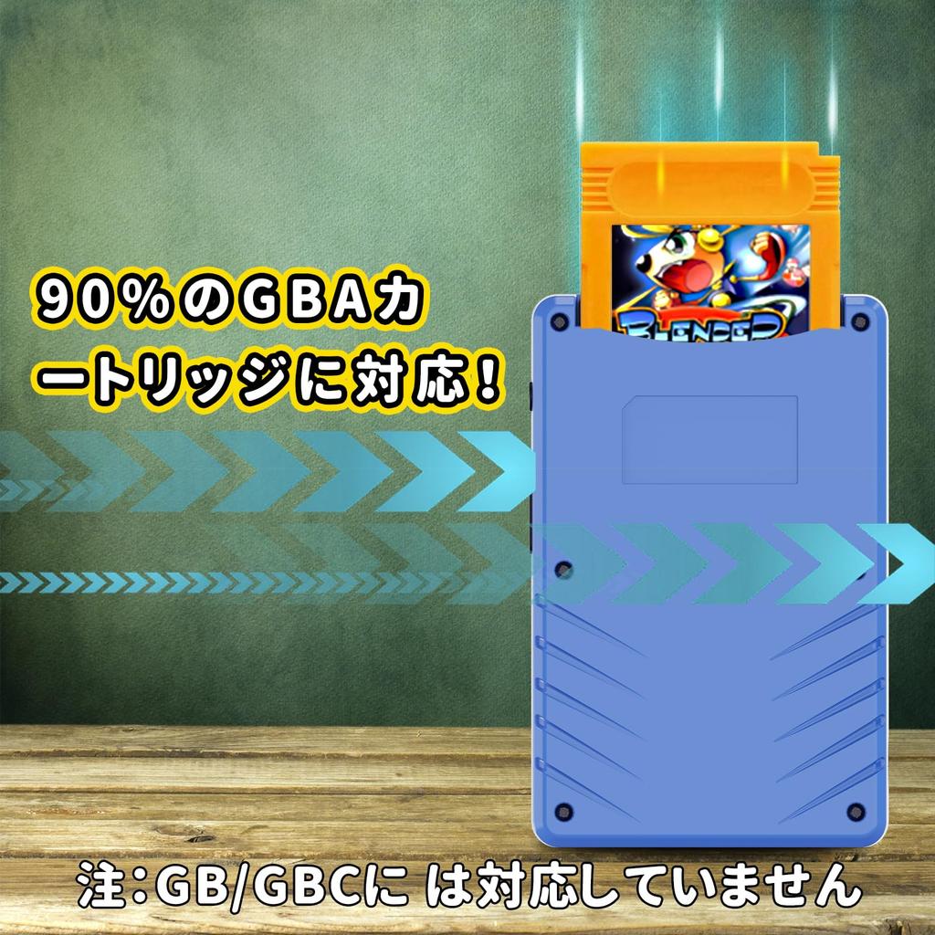 NEOCADE Portable Game Console for GBA - Pocket Retro Game Console, GBA Cartridge Compatible, Piko Licensed Retro Games (40 Built-in), 3.0-inch IPS Scr