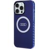 Audi Iml Big Logo Magsafe Case Iphone 15 Pro Max 6.7 Niebieski/Navy Blue Hardcase Au-Imlmip15Pm-Q5/D2-Be
