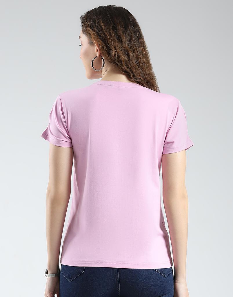 Monte Carlo Womens Printed Round Neck Top