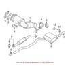 A13Z-New High Quality Car Exhaust Pipe Bracket Lug Bracket Exhaust Device 18308617370 For BMW 1 Series 2 Series X1 Auto Parts