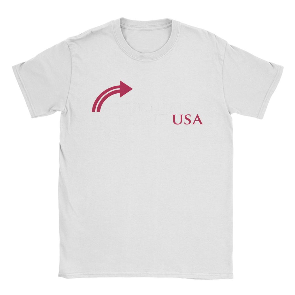Charlie Kirk Turning Point USA T Shirts for Men Pure Cotton T-Shirt Crew Neck Rest In Peace Tees Short Sleeve Clothes Gift Idea