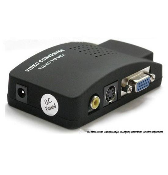 AV/BNC to VGA Video Converter for TV to PC