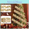 Adorable 6.3cm Colorful Christmas Tree Ribbon Ornaments For A Joyous Holiday Celebration