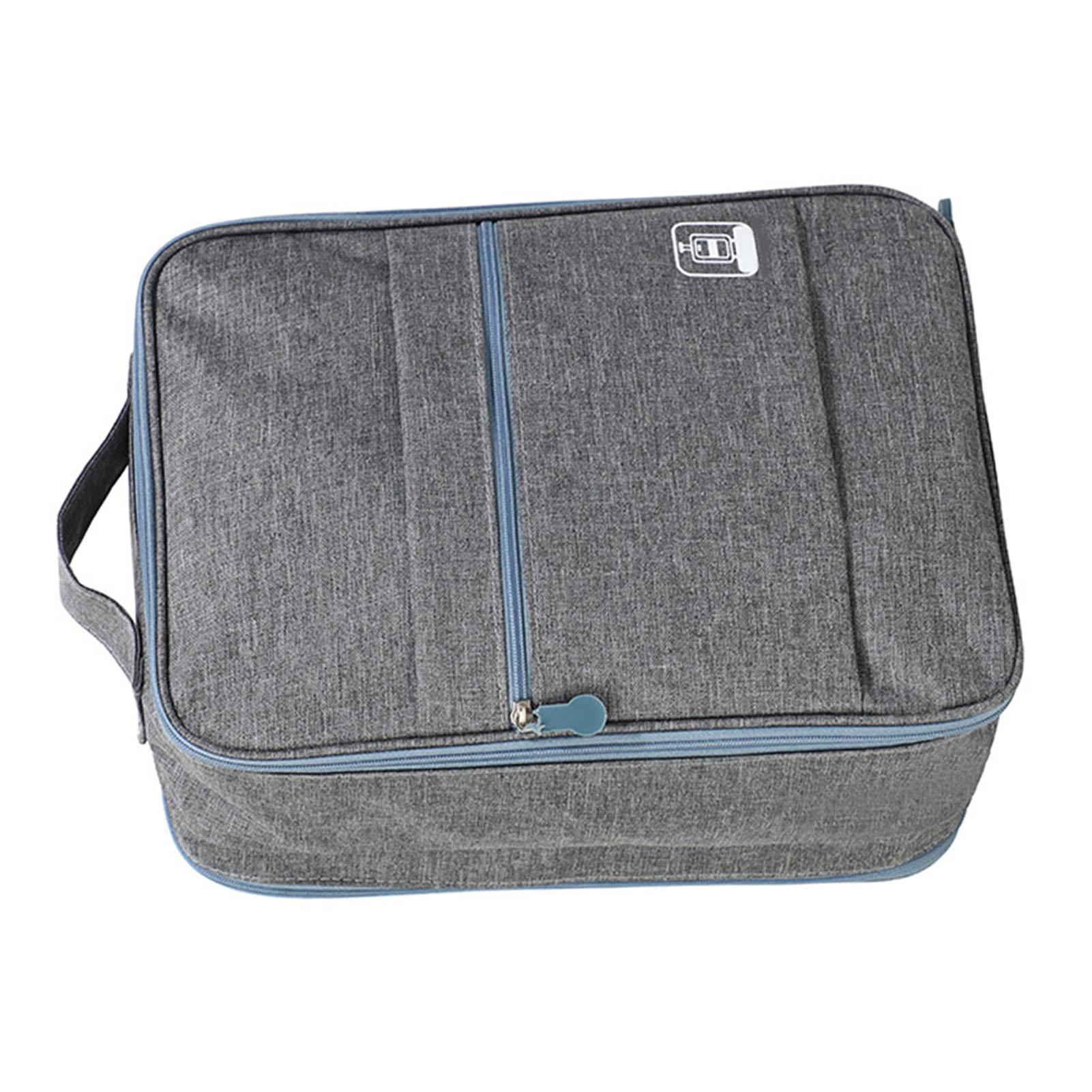 

Подвесная Складная Сумка для Обуви Большая Водонепроницаемая Портативная Многофункциональная Сумка для Хранения Обуви Дорожная Сумка Серая