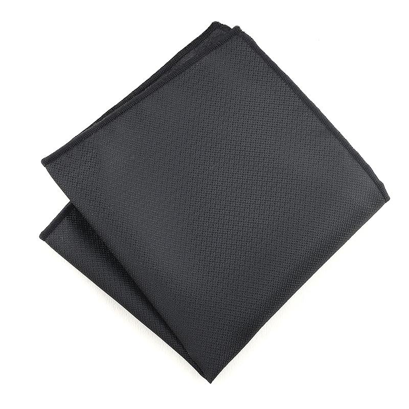 1PC Polyester Fiber Lightweight Pocket Square Gentlemanly Soft Formal Dress Smooth Suit Pockets Delicate Feel Durability
