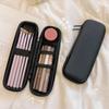 Makeup Brush Travel Case Cosmetic Toiletry Bag Organizer for Men Women Lipstick Beauty Tools Pouch Wash Storage Accessories