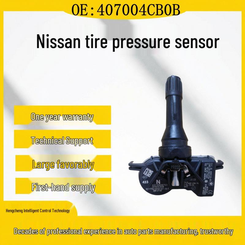 Nissan Renault Koleos TPMS Tire Pressure Sensor 407004CB0B Rubber