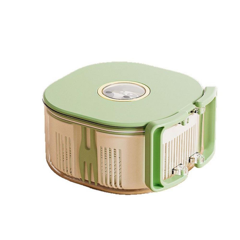 

с маленькими вилками 2-в-1 таз для мытья фруктов складная ручка кухонная сливная миска корзина для супа