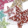 Colorful Star Rhinestone Stickers - 4cm DIY Mixed Hotfix for Shoes, Bags, Clothing