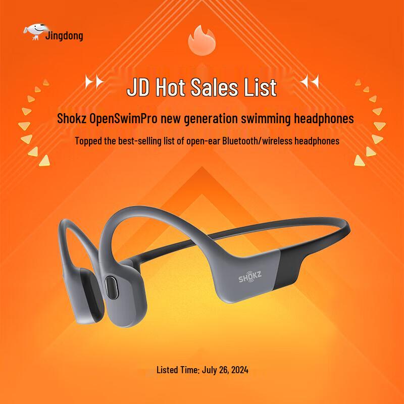 Shokz OpenSwim Pro S710 Bone Conduction Sports Headphones