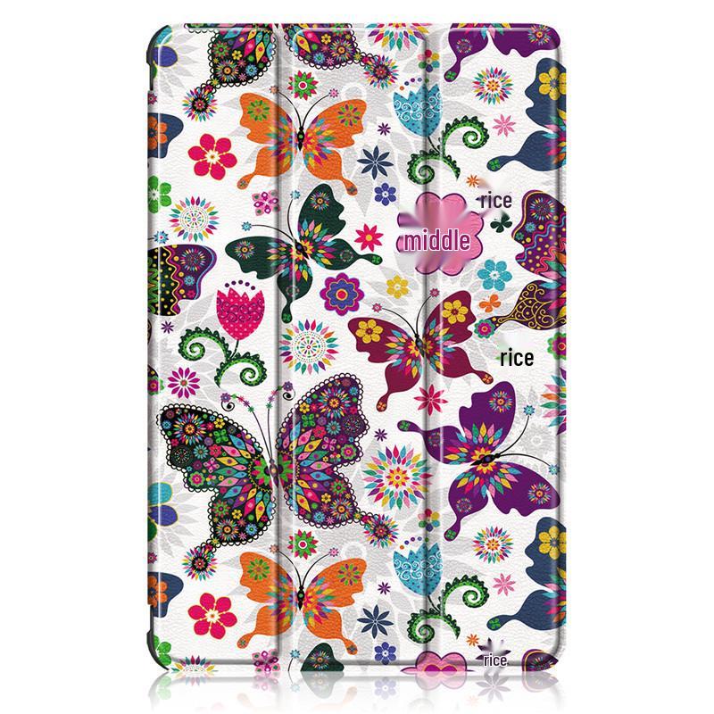 Tri-fold Anti-Drop Leather Case for Huawei MatePad T10s/Honor Tablet 6 (10.1")