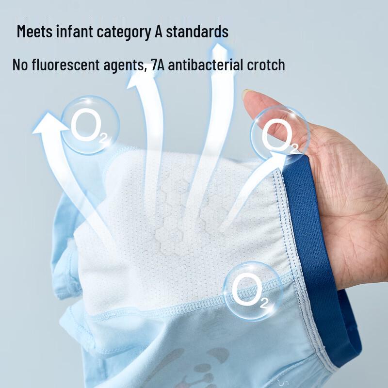 Mao Ren Boys' Cartoon Cotton Boxer Briefs 6-Pack
