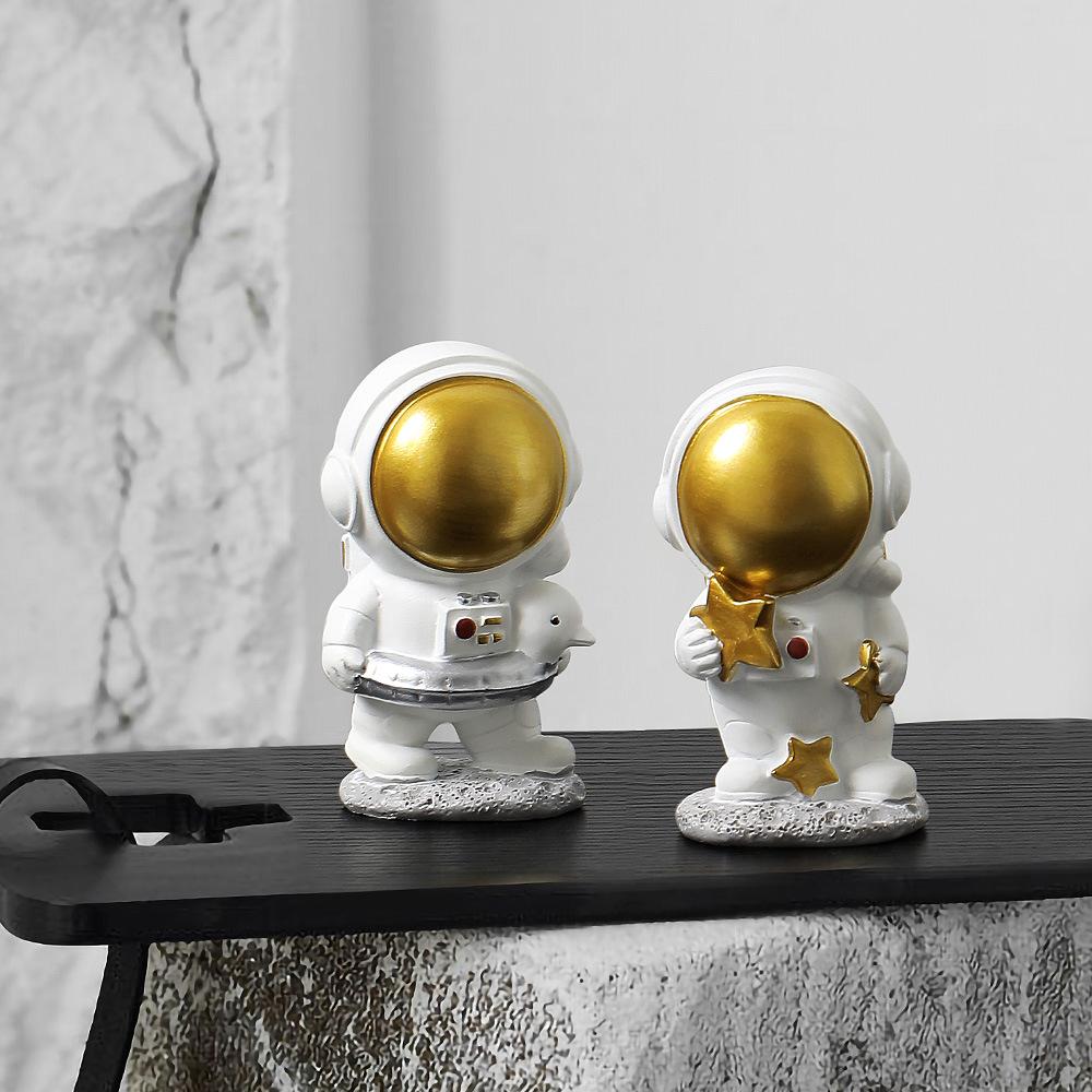 Mini Astronaut Astronauten Ornamente Schreibtisch Niedlich Büro Goodies Kinderzimmer Kreative Dekoration Geburtstagsgeschenk