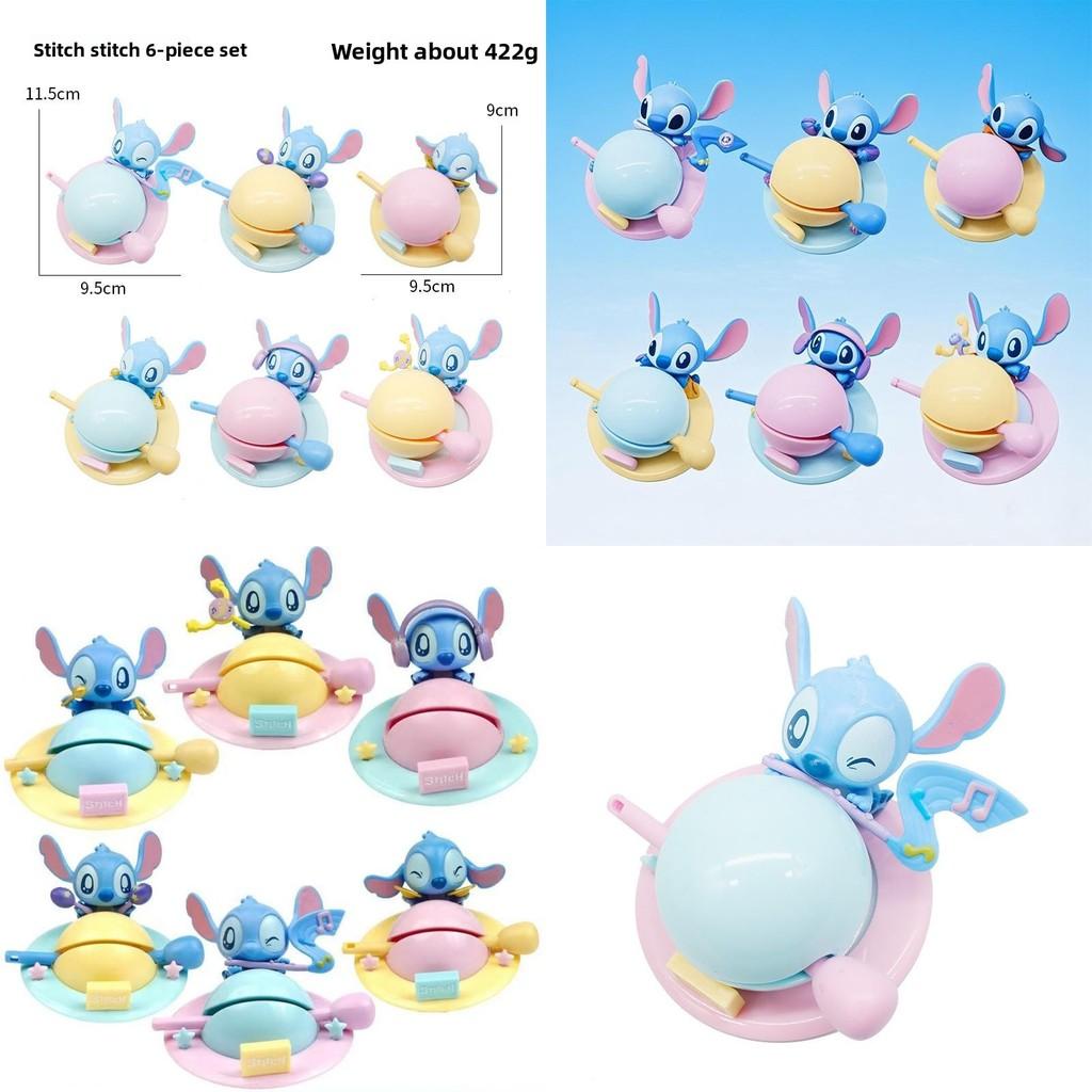 Cartoon Originality Stitch Wooden Fish Plastics Model Ornament Phone Holder