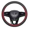 For GAC Trumpchi M8 2025 Leather Car Steering Wheel Covers Ultra-thin Sweat-absorbing Handle Cover Interior Accessories