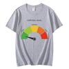 Low Cortisol Level Funny Stress Meme Tshirt High Quality Fashion Short Sleeve T Shirts Men Women Casual Loose Cotton Tshirts