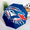Toronto Jays Umbrella 8-Frame for Travel, Camping, Casual Lightweight Portable Umbrella, Essential for Every Family Holidays Gift