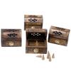 Incense Cone Burner Mini Mango Wood Smoke Box