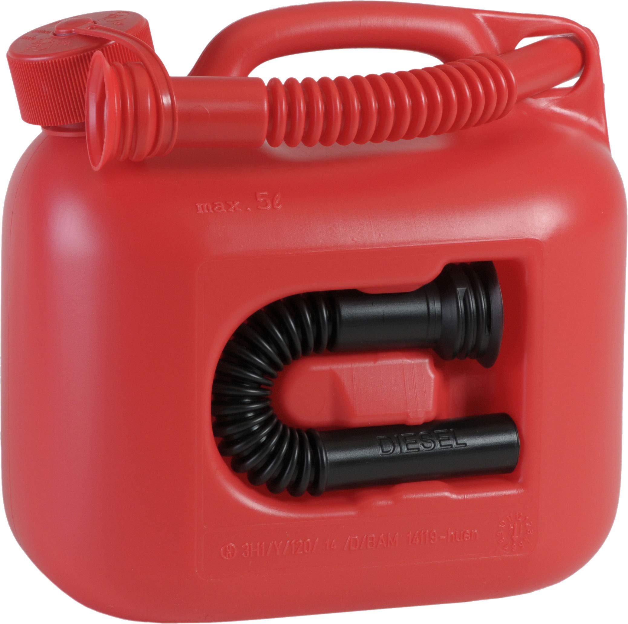 HUNERSDORFF 800500 PREMIUM 5L КРАСНЫЙ Пластиковый бак, Бак для воды, Премиум Красный