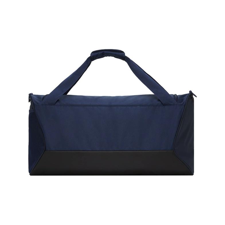 Nike Double Zipper Camping Bag Sports Bag Training Bag Handheld Shoulder Crossbody Bag Fabric Travel Bag Fitness Bag Medium Size CU8090-410