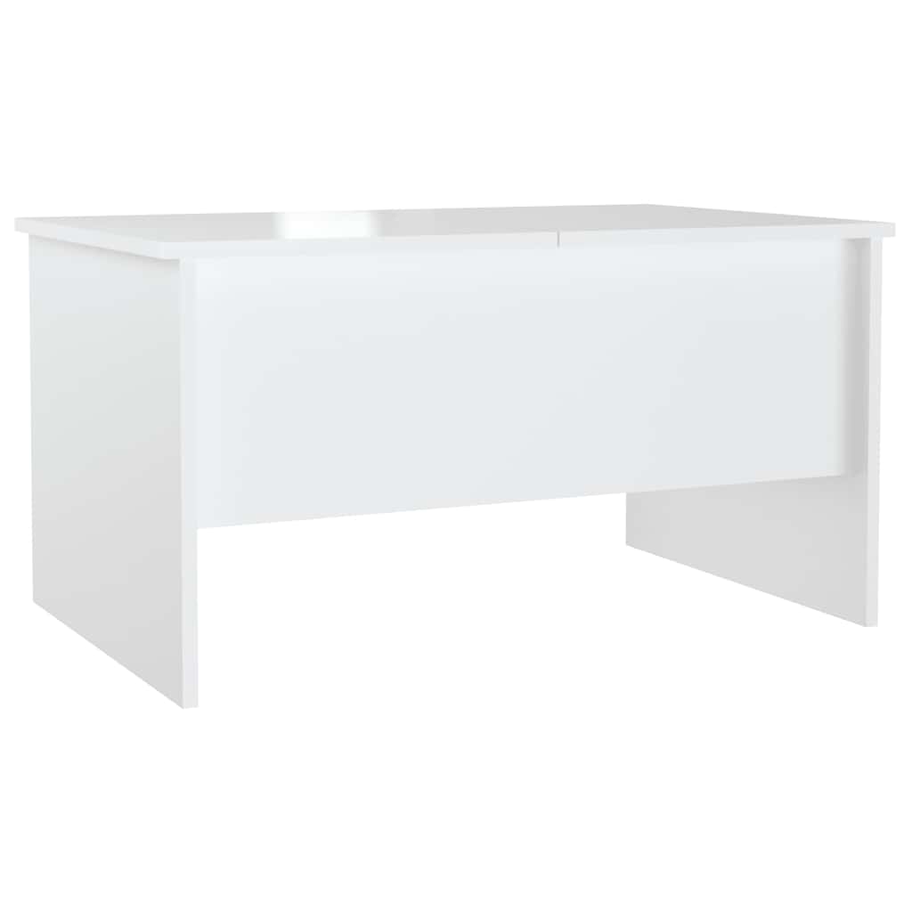 Vidaxl Coffee Table, High Gloss White, 80X50X42.5 Cm