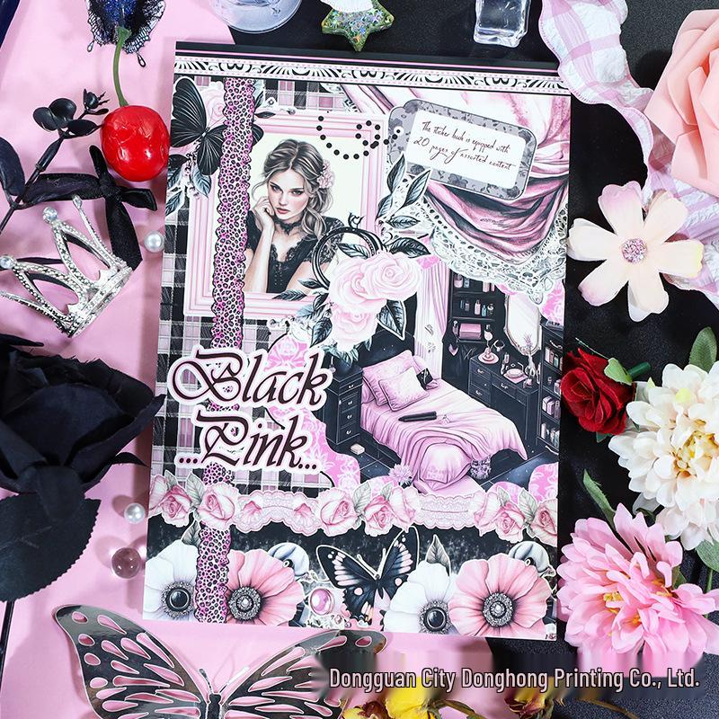 Cross-Border Pet Sticker Pack: European & American Alice Art for Junk Journals & Collages