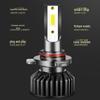 LED Headlight Bulbs for 15-18 BAIC EU5 New Energy R500: 550 Lumen Low Beam, 400 Lumen High Beam, 260 Lumen Lamp.