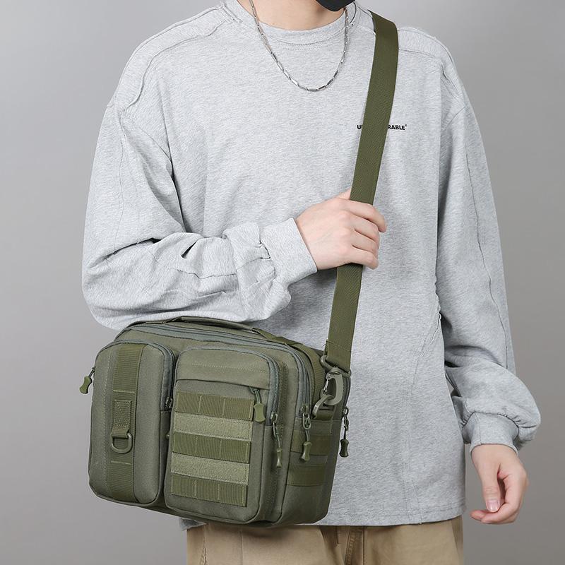 Tactical Handbags Shoulder Bag Camping for Man Hiking Travel Climbing Fishing Sling Crossbody Outdoor Weekend Bag