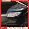 2Pcs ABS Chrome Rearview Mirror Sticker Decoration Covers for Nissan Teana Altima 2013 - 2018 Side Mirror Trim