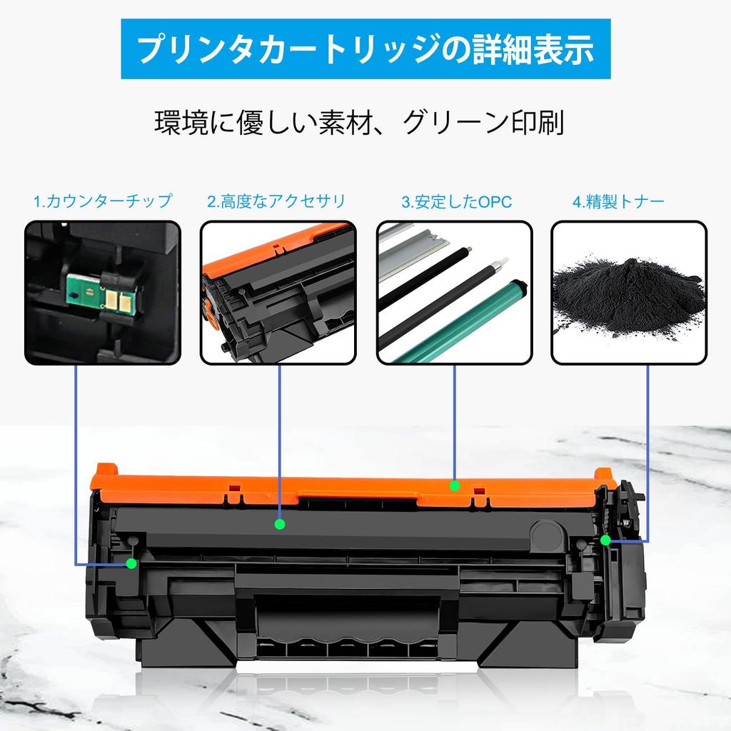 CounterChip 072 CRG072 Compatible Toner Standard 1400 for Canon Satera and MF289dw Printers CRG-072 Cartridge, Black, Capacity, Pages, LBP171, LBP172,