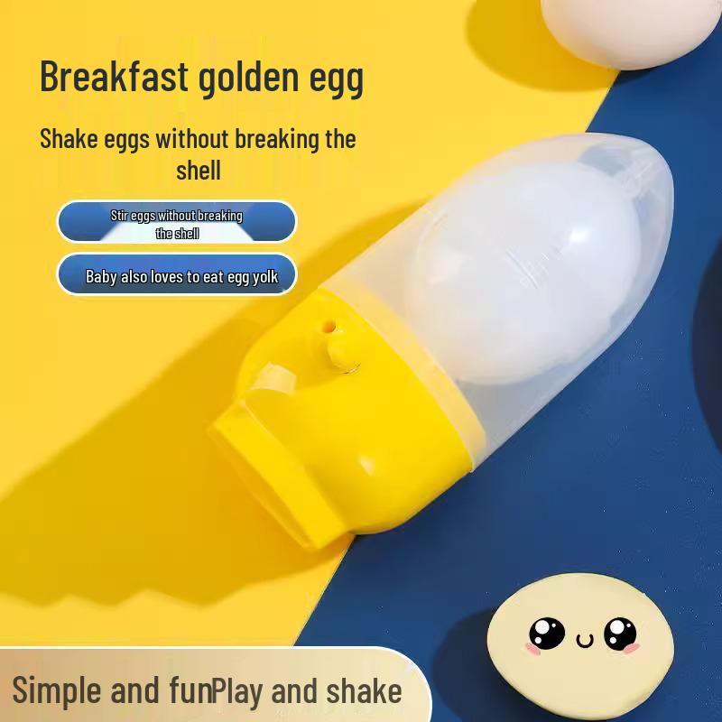 Golden Egg Mixer: Manual Egg White Yolk Shaker for Creating Golden Eggs