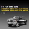 4X Clear Red Amber LED Side Light For Dodge RAM 2500HD 2010-2018 Dual Rear Wheel