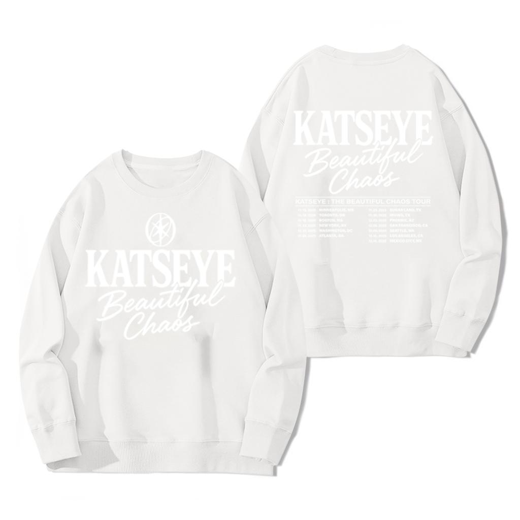 Women's Fashionable And Casual Long Sleeve Printed Pullover Sweatshirt