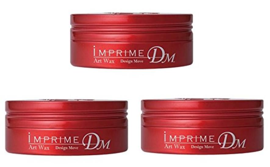 [Set of 3] Napla Imprime Art Wax 80g Design Move [Hair Wax]